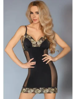 Aliora Negligeé schwarz