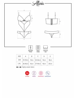 Alluria Teddy schwarz