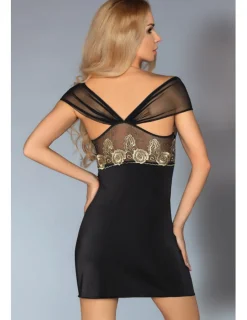 Amoria Negligeé schwarz