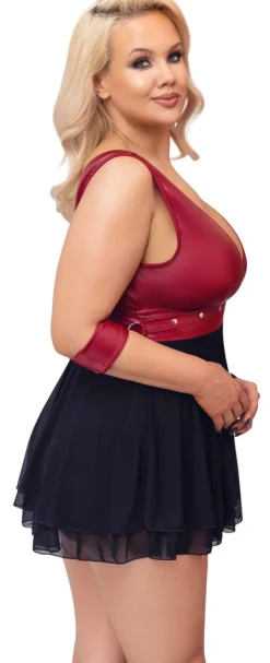 Babydoll Bondage Mattlook Powernet Nieten