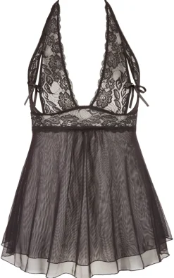 Babydoll Spitze schwarz