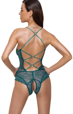 Body aus zarter Spitze