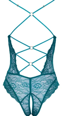 Body aus zarter Spitze