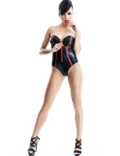 Body Fumi schwarz/rot