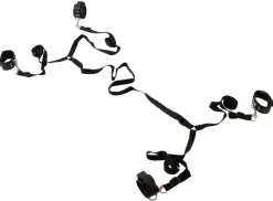 Bondage Bettfessel Set