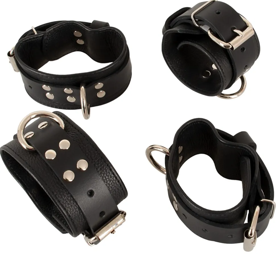 Bondage Bettfessel Set