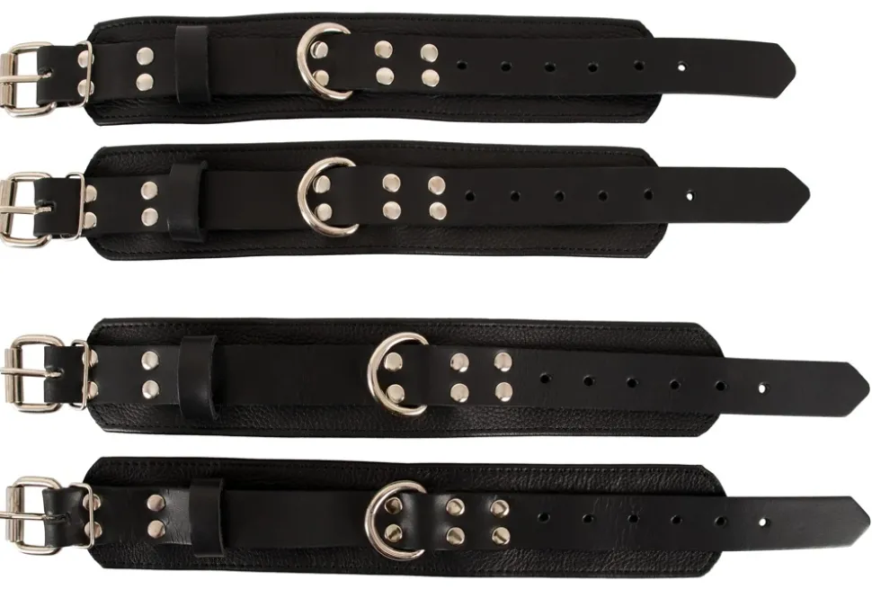 Bondage Bettfessel Set