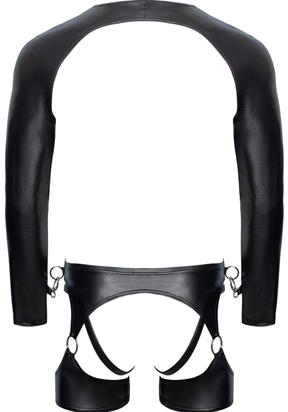 Bondage Set im Mattlook aus dehnbarem Material