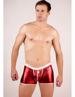 Boxershort MC/9049 rot/weiß
