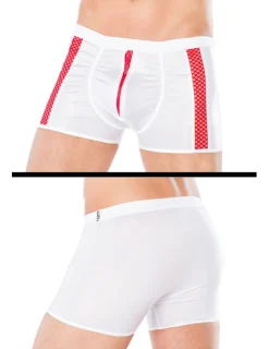 Boxershort MC/9056 weiß/rot