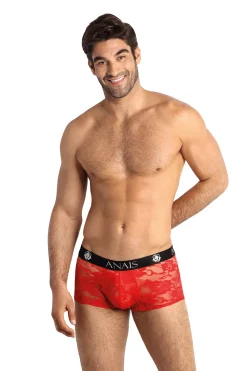 Brave Boxer Shorts aus Spitze in Rot