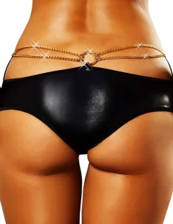 Chain Shorts schwarz