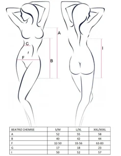 Chemise Beatriz - schwarz