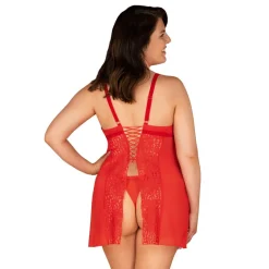 Chemise mit String