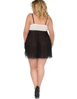 Chemise SB/1026 schwarz/ecru