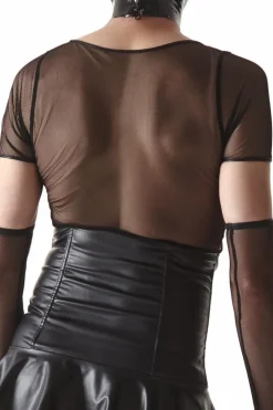 Crossdresser Fetish Line -T-Shirt CRD008 schwarz