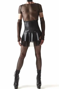 Crossdresser Fetish Line -T-Shirt CRD008 schwarz