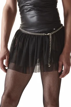 Crossdresser Fetish Line - Rock CRD002 schwarz