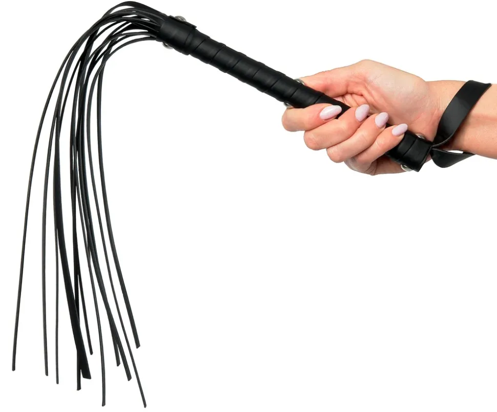 Deluxe Cat-O-Nine schwarz