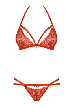 Dessous Set 2 tlg. rot
