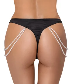 Doppel-Perlen-Rio aus feiner Spitze mit feiner edler Stickerei