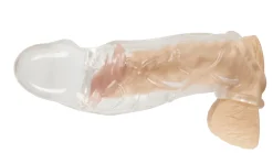 Durchsichtige Penishülle +5 cm