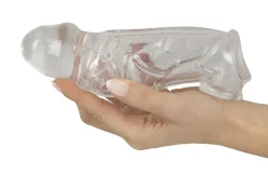 Durchsichtige Penishülle +5 cm