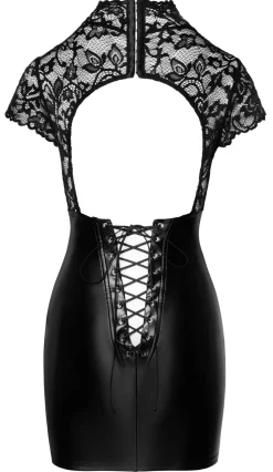 Edles Kleid aus Spitze und Wetlook