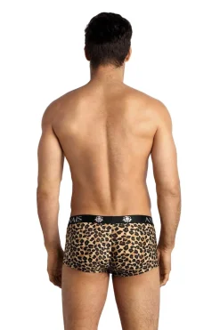 elegante Herren Boxer-Short im Leoparden-Look aus weichem Material