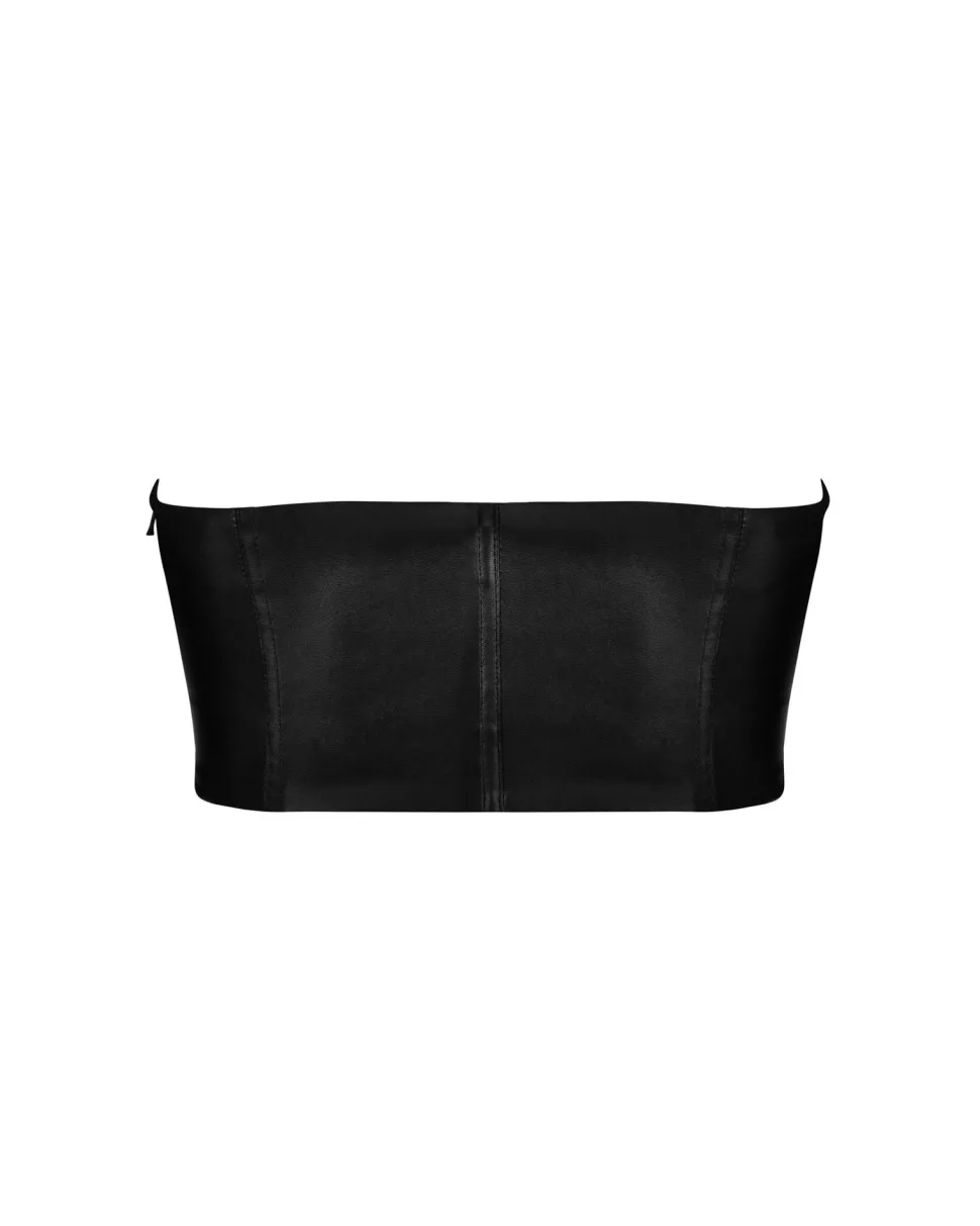 elegantes Wetlook Top aus weichem und dehnbarem Material