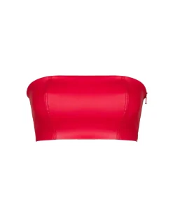 elegantes Wetlook Top aus weichem und dehnbarem Material