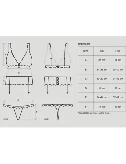Emperita Set schwarz