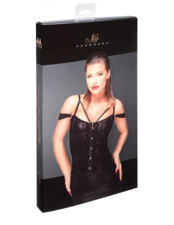 F159 Corsage mit weicher Spitze