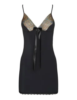 FANTASIA Negligeé & Panty LC 90235 schwarz