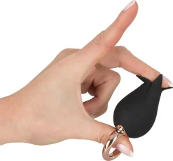 Fingervibrator Flutter Effect Finger schwarz