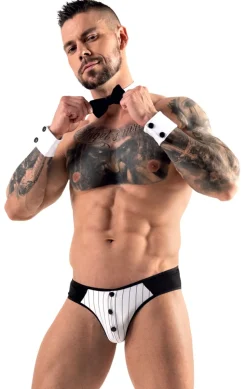 Gentleman Set schwarz-weiß