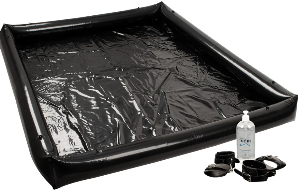 Glossy Games Lackspielwiese Set 185x140cm schwarz