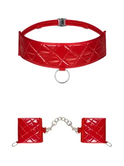 Handfesseln mit Halsband