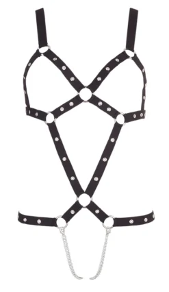 Harness aus Riemen mit Ketten