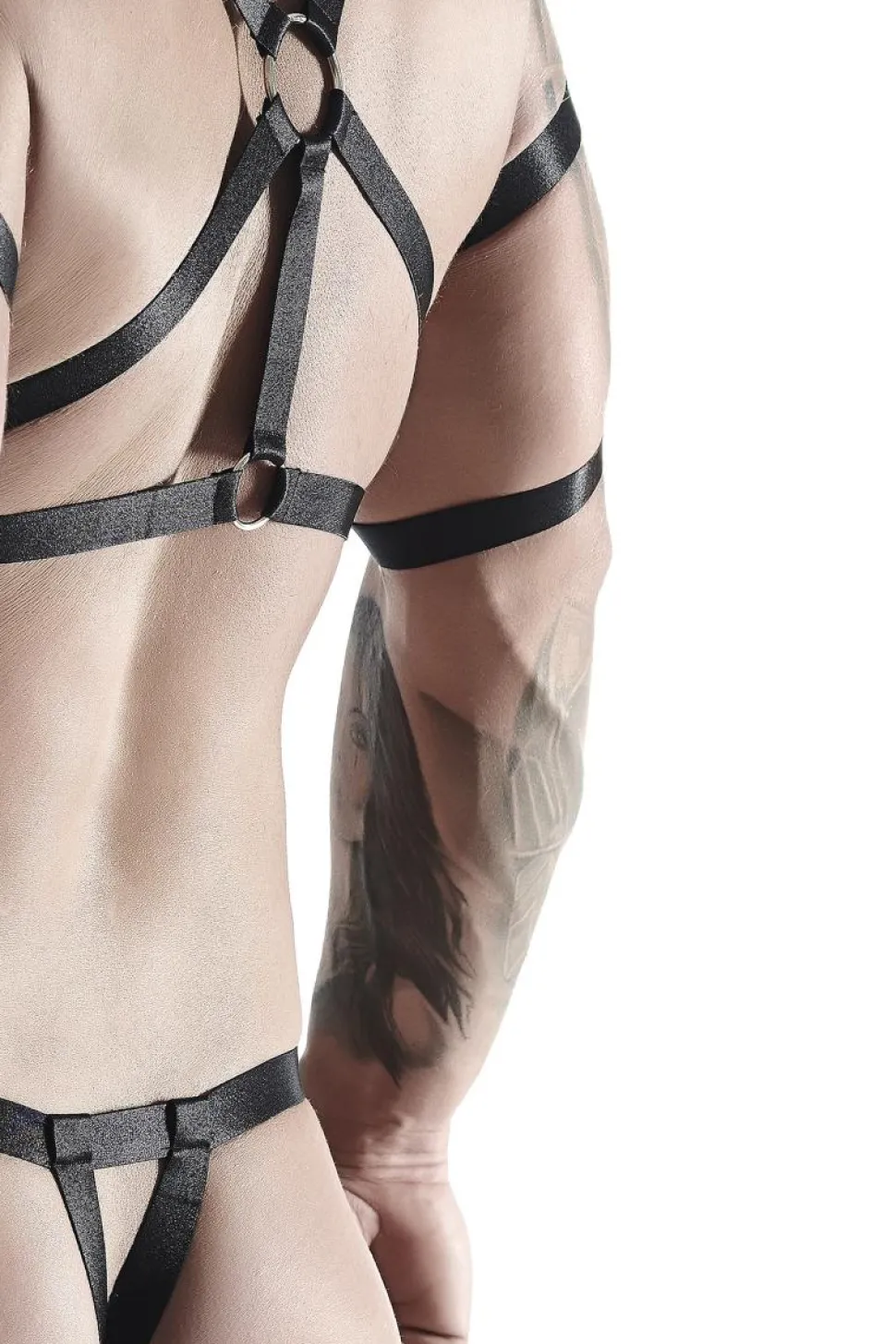 Harness und String im Set schwarz