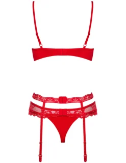 Heartina Set 3 Stück rot