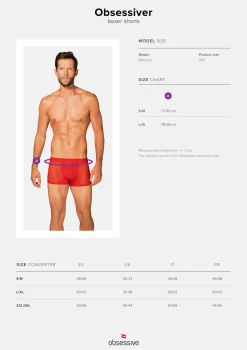 Herren Boxer mit Muster