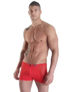 Herren Boxer Wiz rot