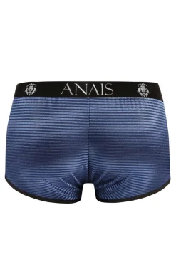 Herren Boxer-Short gestreift mit breitem Gummibund aus feinem Netzmaterial