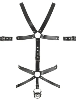Herren Harness aus Leder verstellbar