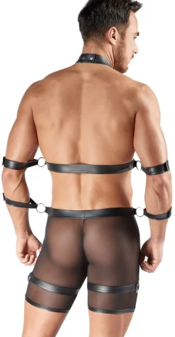 Herren Harness mit Pants aus elastischem Material