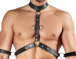 Herren Harness mit Pants aus elastischem Material