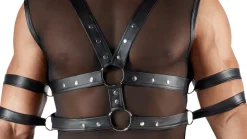 Herren Harness Set aus elastischem Material