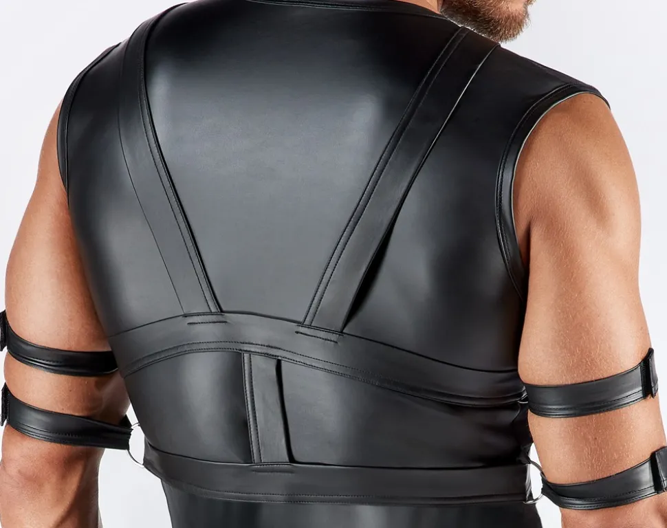 Herren Harness Set aus elastischem Material