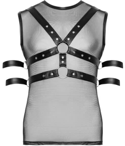 Herren Harness Set aus elastischem Material